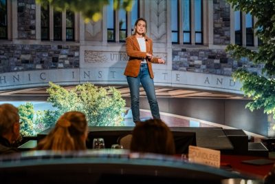 Hokies celebrate the University's Boundless Impact Campaign in San Fransisco
