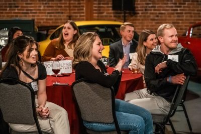 Hokies celebrate the University's Boundless Impact Campaign in San Fransisco
