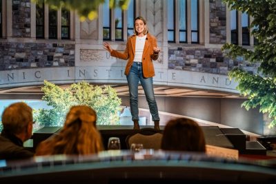 Hokies celebrate the University's Boundless Impact Campaign in San Fransisco