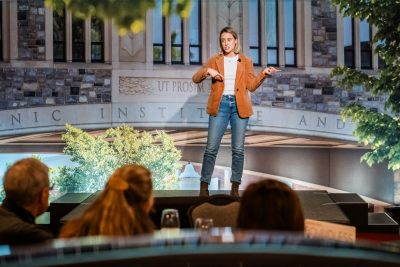 Hokies celebrate the University's Boundless Impact Campaign in San Fransisco