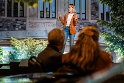 Hokies celebrate the University's Boundless Impact Campaign in San Fransisco