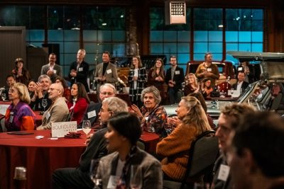 Hokies celebrate the University's Boundless Impact Campaign in San Fransisco