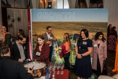 Hokies celebrate the University's Boundless Impact Campaign in San Fransisco