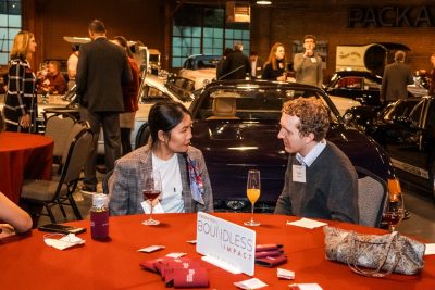 Hokies celebrate the University's Boundless Impact Campaign in San Fransisco