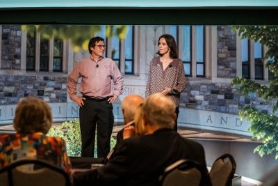 Hokies celebrate the University's Boundless Impact Campaign in San Fransisco