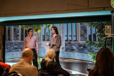 Hokies celebrate the University's Boundless Impact Campaign in San Fransisco