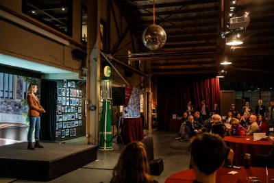 Hokies celebrate the University's Boundless Impact Campaign in San Fransisco