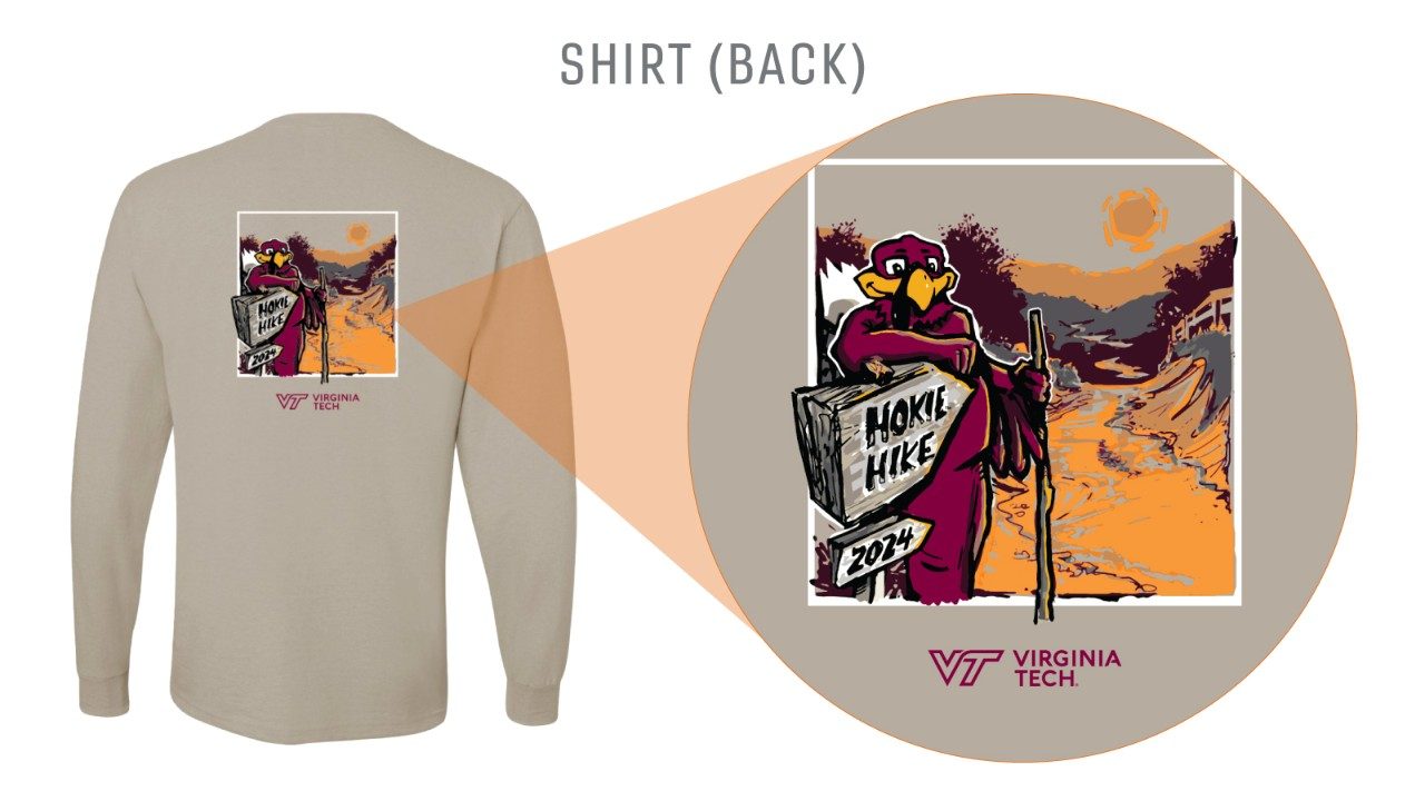 A Hokie Hike 2024 shirt