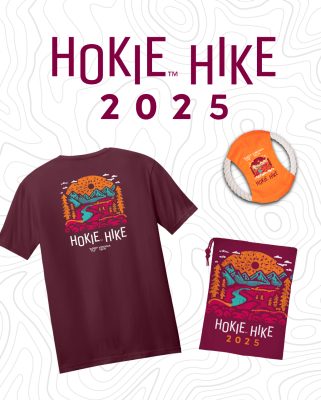 Hokie Hike 2025 swag images