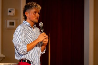 Meet and greet and Pride and Progress Presentation at the Lyric Theatre