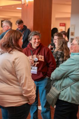 Open houses and dinner at the Holtzman Alumni Center