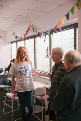 Open houses and dinner at the Holtzman Alumni Center