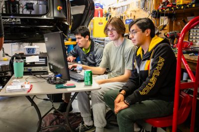 Gears and Cheers happy hour at Ware lab