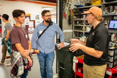 Gears and Cheers happy hour at Ware lab