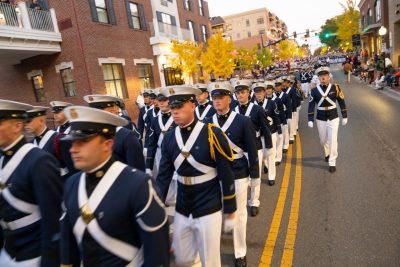 Homecoming parade and watch party