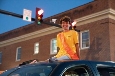 Homecoming parade and watch party
