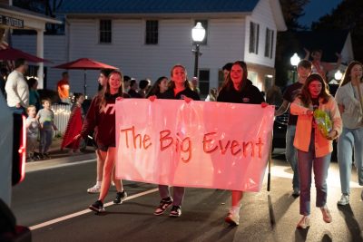 Homecoming parade and watch party