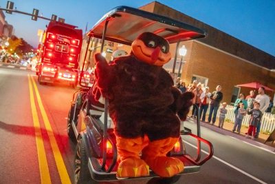 Homecoming parade and watch party