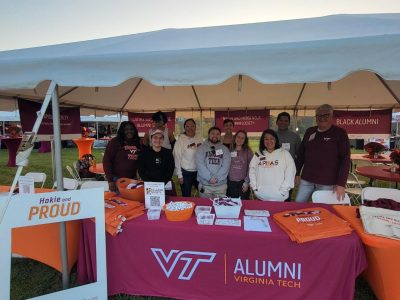 Homecoming Alumni Tailgate scenes