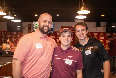 Young alumni happy hour at Hokie House