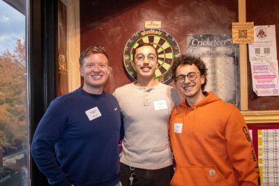 Young alumni happy hour at Hokie House