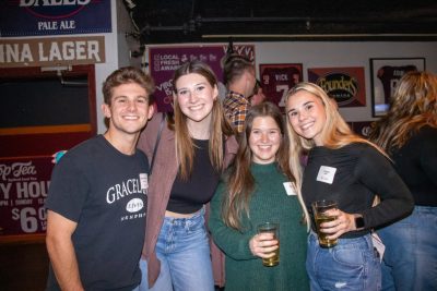 Young alumni happy hour at Hokie House