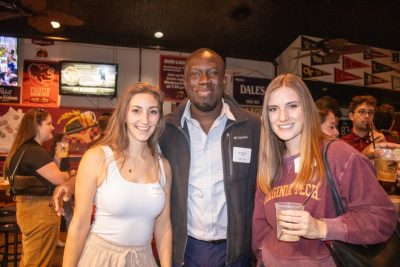 Young alumni happy hour at Hokie House