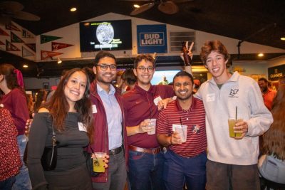 Young alumni happy hour at Hokie House