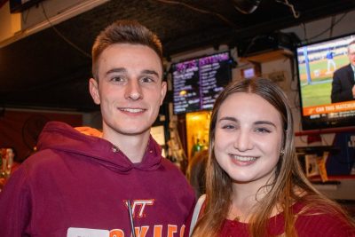 Young alumni happy hour at Hokie House