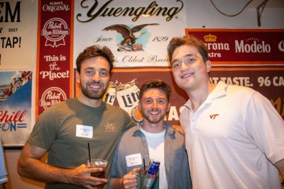 Young alumni happy hour at Hokie House