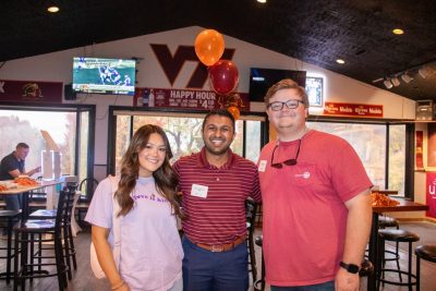 Young alumni happy hour at Hokie House