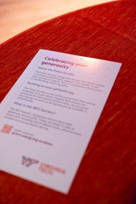 Young Alumni Pylon Society Celebration in Richmond 2024